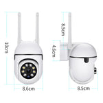 Caméra de surveillance intelligente sans fil Wi-Fi HD 1080P A7, compatible vision nocturne / audio bidirectionnel, sans mémoire, avec mémoire 16G