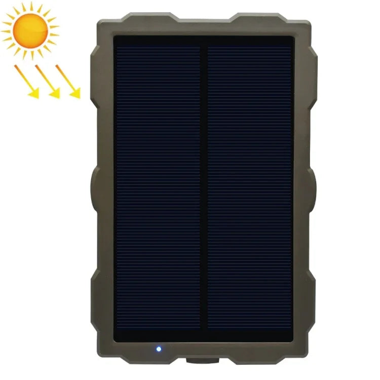 S15 Panneau solaire 1700mAh pour caméra de chasse, 1700mAh