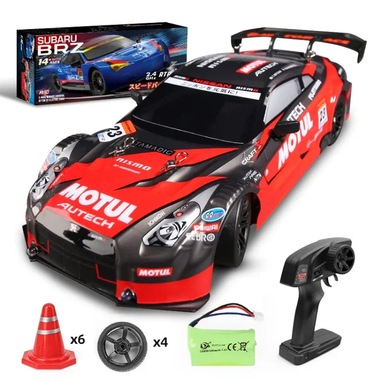Voiture jouet RC à dérive 2.4G 1:16 4WD