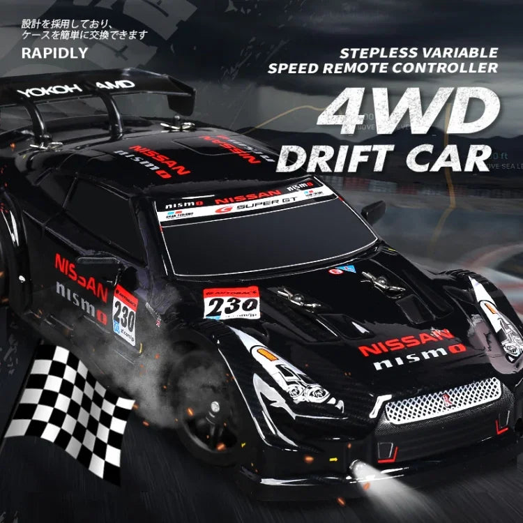 Voiture jouet RC à dérive 2.4G 1:16 4WD