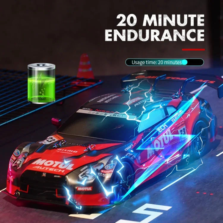 Voiture jouet RC à dérive 2.4G 1:16 4WD