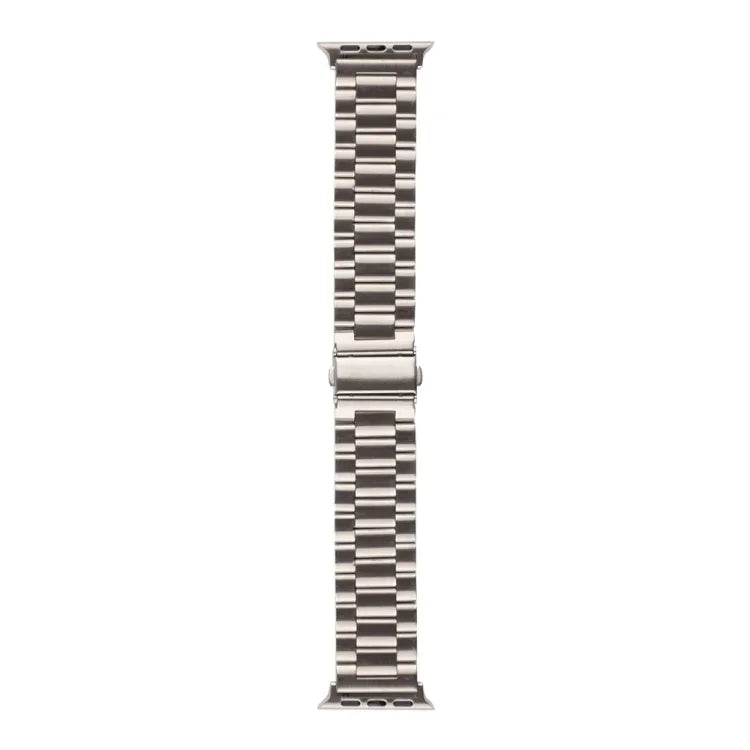 Bracelet de montre métallique Strains, Pour Apple Watch Ultra 49mm / Series 8&7 45mm / SE 2&6&SE&5&4 44mm / 3&2&1 42mm, Pour Apple Watch Series 8&7 41mm / SE 2&6&SE&5&4 40mm / 3&2&1 38mm
