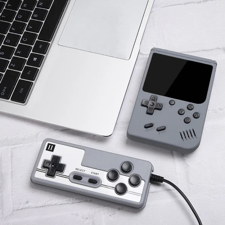 Console de jeu portable MK800 Doubles Macaron Mini de 7,6 cm (3 pouces) avec 800 jeux intégrés, MK800-Doubles / Gris, MK800-Doubles / Bleu, MK800-Doubles / Rose, MK800-Doubles / Jaune, MK800-Doubles / Vert