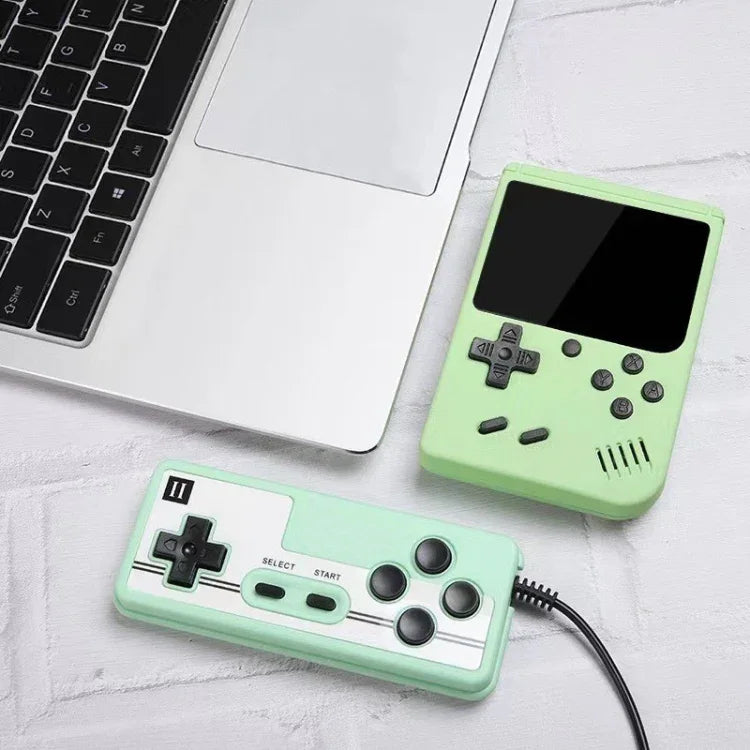Console de jeu portable MK800 Doubles Macaron Mini de 7,6 cm (3 pouces) avec 800 jeux intégrés, MK800-Doubles / Gris, MK800-Doubles / Bleu, MK800-Doubles / Rose, MK800-Doubles / Jaune, MK800-Doubles / Vert