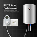 Thermostat LCD à brancher, prise EU, avec WiFi, sans WiFi