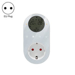 Thermostat LCD à brancher, prise EU, avec WiFi, sans WiFi