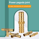 LAIZE 2 pièces composants pneumatiques pagode en Y à trois voies, calibre : 12mm, 6mm, 8mm, 10mm, 12mm