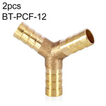 LAIZE 2 pièces composants pneumatiques pagode en Y à trois voies, calibre : 12mm, 6mm, 8mm, 10mm, 12mm