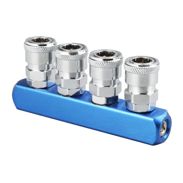 Composants pneumatiques autobloquants de type C, double rond, double rond G1/2, triple rond, triple rond G1/2, double, triple, quadruple, quintuple