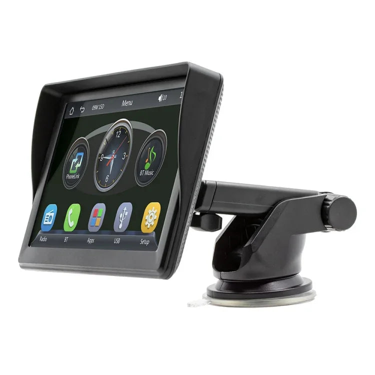 Radio multimédia sans fil CarPlay de 7 pouces avec écran tactile IPS 1080P, radio MP5 Bluetooth, moniteur, B600W