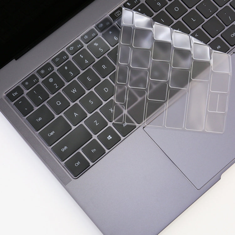 Film de protection transparent et anti-poussière en TPU pour clavier d'ordinateur portable, pour Huawei MateBook X Pro, pour Huawei MateBook D 15,6 pouces