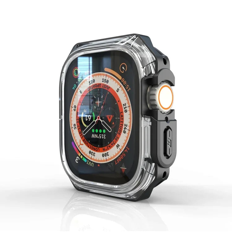 Coque antichoc double couleur pour Apple Watch Ultra 3 / 2 / 1 49 mm, pour Apple Watch Ultra 3 / 2 / 1 49 mm