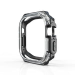 Coque antichoc double couleur pour Apple Watch Ultra 3 / 2 / 1 49 mm, pour Apple Watch Ultra 3 / 2 / 1 49 mm
