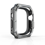 Coque antichoc double couleur pour Apple Watch Ultra 3 / 2 / 1 49 mm, pour Apple Watch Ultra 3 / 2 / 1 49 mm