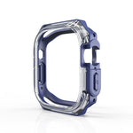Coque antichoc double couleur pour Apple Watch Ultra 3 / 2 / 1 49 mm, pour Apple Watch Ultra 3 / 2 / 1 49 mm