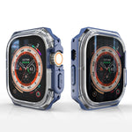 Coque antichoc double couleur pour Apple Watch Ultra 3 / 2 / 1 49 mm, pour Apple Watch Ultra 3 / 2 / 1 49 mm