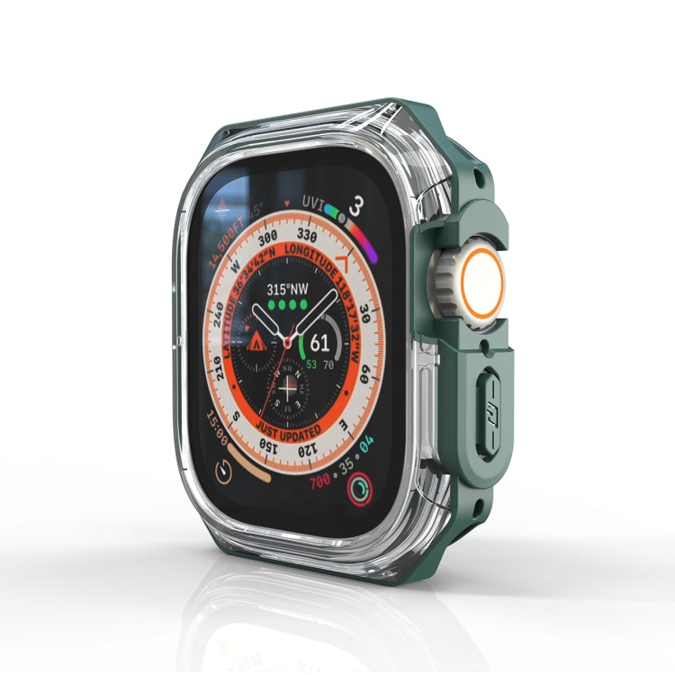 Coque antichoc double couleur pour Apple Watch Ultra 3 / 2 / 1 49 mm, pour Apple Watch Ultra 3 / 2 / 1 49 mm