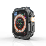 Coque antichoc double couleur pour Apple Watch Ultra 3 / 2 / 1 49 mm, pour Apple Watch Ultra 3 / 2 / 1 49 mm