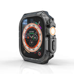 Coque antichoc double couleur pour Apple Watch Ultra 3 / 2 / 1 49 mm, pour Apple Watch Ultra 3 / 2 / 1 49 mm