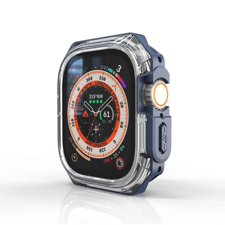 Coque antichoc double couleur pour Apple Watch Ultra 3 / 2 / 1 49 mm, pour Apple Watch Ultra 3 / 2 / 1 49 mm