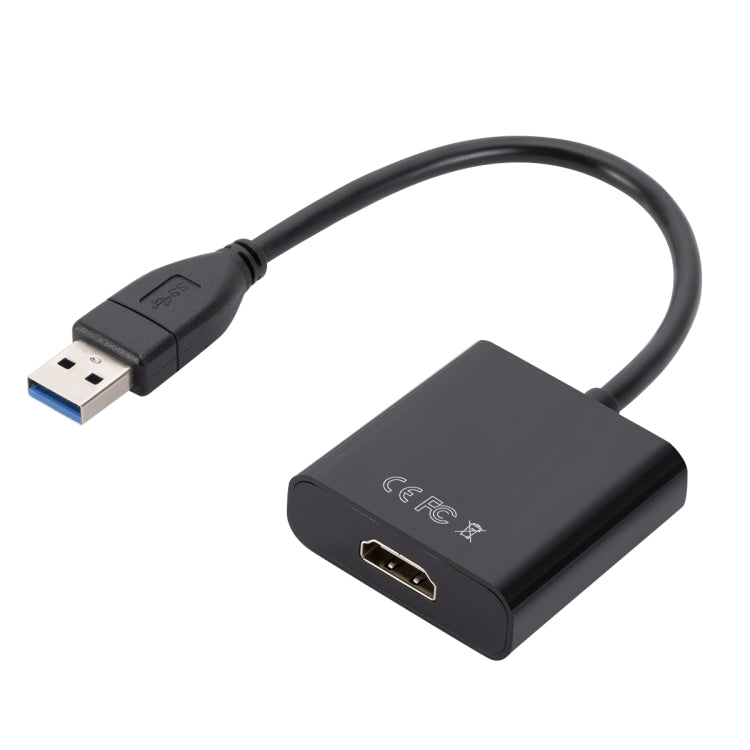 Convertisseur USB 3.0 vers HDMI grand boîtier, grand boîtier