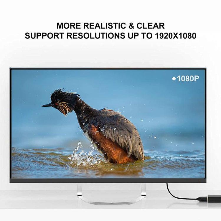 Convertisseur USB 3.0 vers HDMI grand boîtier, grand boîtier