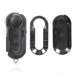 For Fiat 3 Button Folding Car Key Case Remote Control Shell SIP22, Black Switch Button, White Switch Button, Black Special Button, White Switch Trunk Button