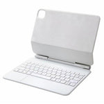 Étui en cuir avec clavier Bluetooth et pavé tactile, pour iPad Air 5 / 4 10,9 pouces, pour iPad Pro 11 pouces 2021/2020/2018, pour iPad Pro 12,9 pouces 2021/2020/2018
