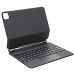 Étui en cuir avec clavier Bluetooth et pavé tactile, pour iPad Air 5 / 4 10,9 pouces, pour iPad Pro 11 pouces 2021/2020/2018, pour iPad Pro 12,9 pouces 2021/2020/2018