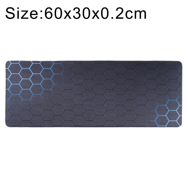 Tapis de souris antidérapant en tissu caoutchouté pour jeu, tapis clavier, 60 x 30 x 0,2 cm, 70 x 30 x 0,2 cm