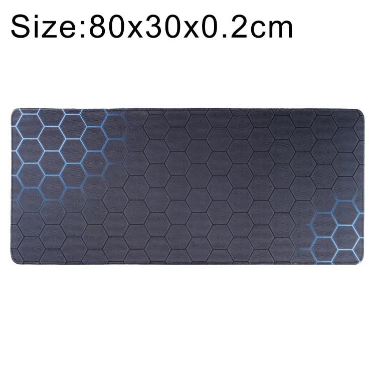Tapis de souris antidérapant en tissu caoutchouté pour jeu, tapis clavier, 80 x 30 x 0,2 cm, 90 x 40 x 0,2 cm