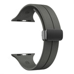 Bracelet de montre en silicone de couleur unie, pour Apple Watch Ultra 49mm / Series 8&7 45mm / SE 2&6&SE&5&4 44mm, pour Apple Watch Series 8&7 41mm / SE 2&6&SE&5&4 40mm / 3&2&1 38mm