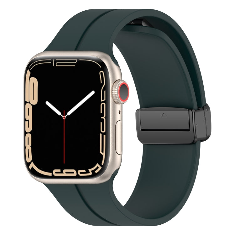 Bracelet de montre en silicone de couleur unie, pour Apple Watch Ultra 49mm / Series 8&7 45mm / SE 2&6&SE&5&4 44mm, pour Apple Watch Series 8&7 41mm / SE 2&6&SE&5&4 40mm / 3&2&1 38mm