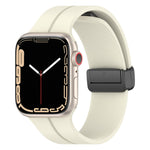 Bracelet de montre en silicone de couleur unie, pour Apple Watch Ultra 49mm / Series 8&7 45mm / SE 2&6&SE&5&4 44mm, pour Apple Watch Series 8&7 41mm / SE 2&6&SE&5&4 40mm / 3&2&1 38mm