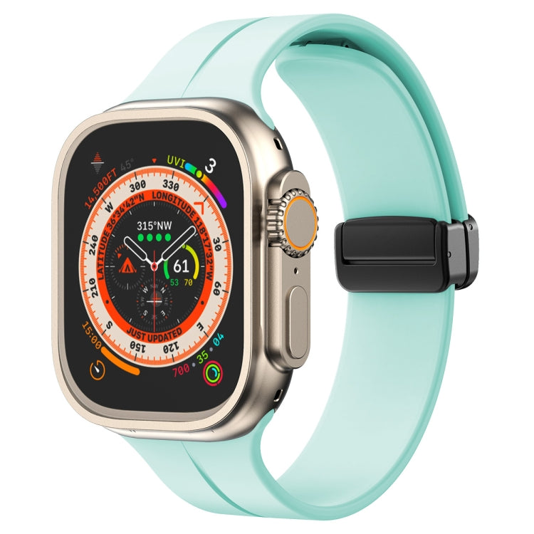 Bracelet de montre en silicone de couleur unie, pour Apple Watch Ultra 49mm / Series 8&7 45mm / SE 2&6&SE&5&4 44mm, pour Apple Watch Series 8&7 41mm / SE 2&6&SE&5&4 40mm / 3&2&1 38mm