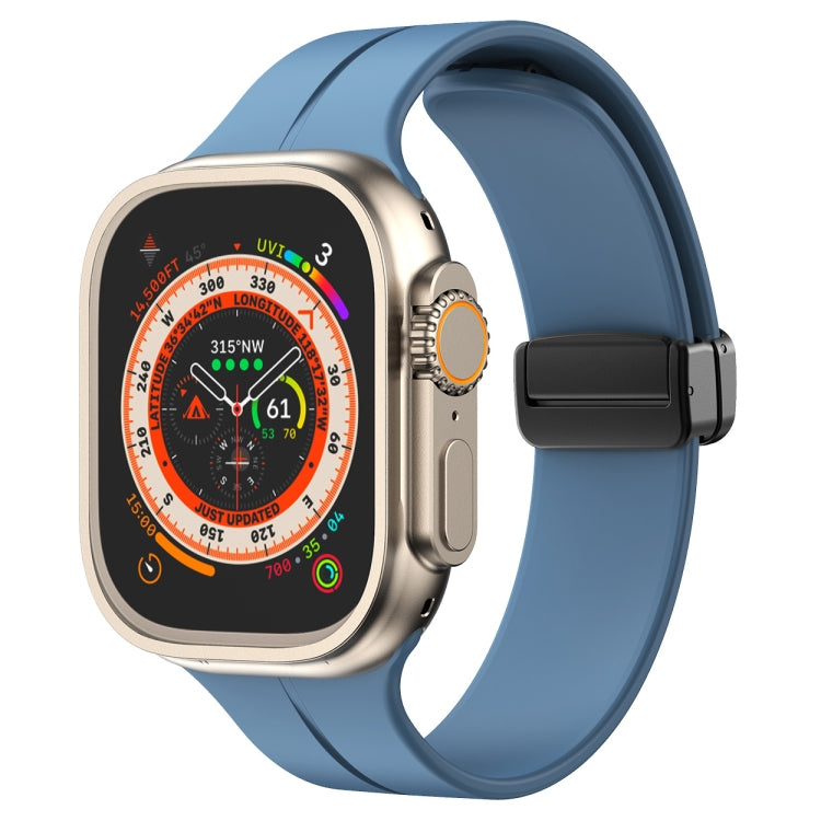 Bracelet de montre en silicone de couleur unie, pour Apple Watch Ultra 49mm / Series 8&7 45mm / SE 2&6&SE&5&4 44mm, pour Apple Watch Series 8&7 41mm / SE 2&6&SE&5&4 40mm / 3&2&1 38mm