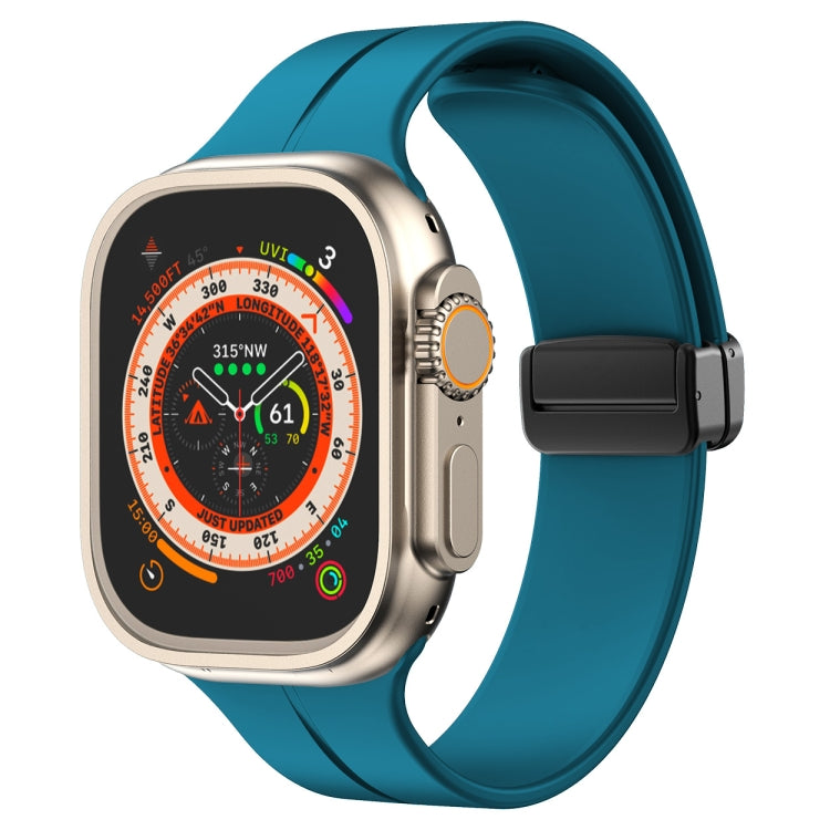 Bracelet de montre en silicone de couleur unie, pour Apple Watch Ultra 49mm / Series 8&7 45mm / SE 2&6&SE&5&4 44mm, pour Apple Watch Series 8&7 41mm / SE 2&6&SE&5&4 40mm / 3&2&1 38mm