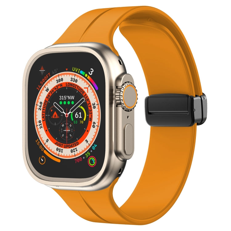 Bracelet de montre en silicone de couleur unie, pour Apple Watch Ultra 49mm / Series 8&7 45mm / SE 2&6&SE&5&4 44mm, pour Apple Watch Series 8&7 41mm / SE 2&6&SE&5&4 40mm / 3&2&1 38mm