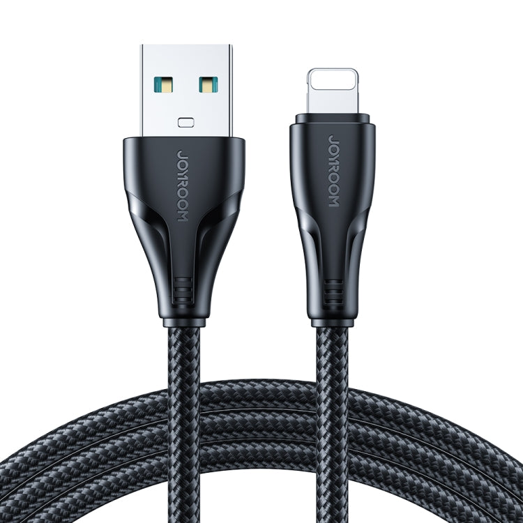 Câble de données de charge rapide JOYROOM 2.4A USB vers 8 broches Série Surpass, 0,25 m, 1,2 m