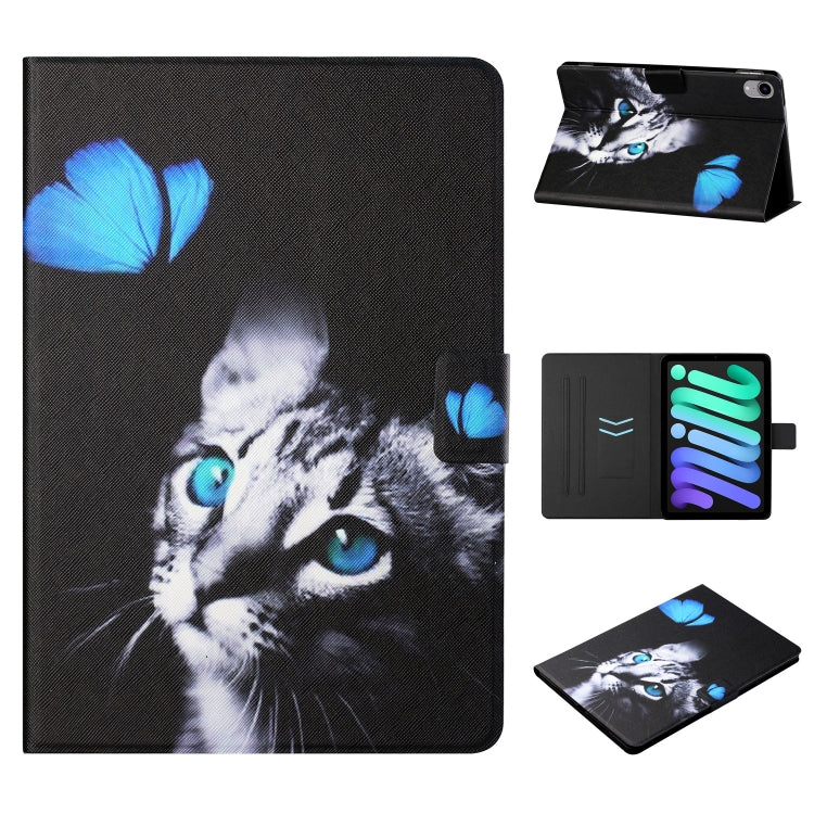 Colored Drawing Pattern Flip Leather Smart Tablet Case, For iPad 10th Gen 10.9 2022
