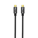 100W Type-C to Type-C Thunderbolt 4 Full-function Data Cable, 0.3m, 0.5m, 0.8m, 1m