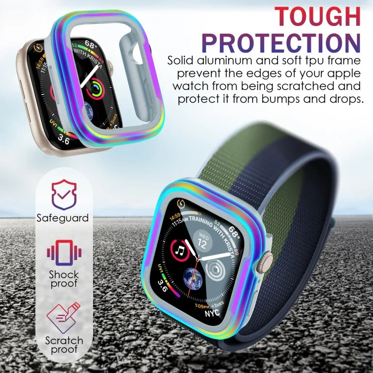 Étui de protection 2 en 1 en alliage d'aluminium et TPU