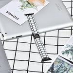 Epoxy Metal Watchband, For Apple Watc 5 & 4 44mm / 3 & 2 & 1 42mm