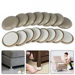 Tapis antidérapant rond 25mm pour pieds de chaises et tables 32 en 1, 25mm