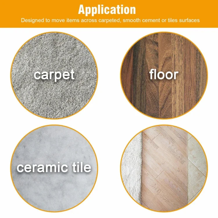 Tapis antidérapant rond 25mm pour pieds de chaises et tables 32 en 1, 25mm