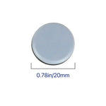 Tapis antidérapant rond 20mm pour pieds de chaises et tables 16 en 1, 20mm