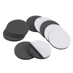 2 pièces de tampons antidérapants et antibruit ronds 46mm en EVA à motif écossais pour tables et canapés, 46mm