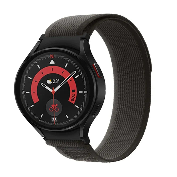 Bracelet de montre en nylon à boucle pour Samsung Galaxy Watch 5 Pro / Watch4 Classic