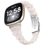 Universal Rhombus Resin Watch Band, For Fitbit Versa 3 / Sense, For Fitbit Versa 4 / Sense 2