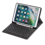 Étui en cuir avec clavier Bluetooth détachable pour iPad Air 3 / Pro 10.5 / 10.2